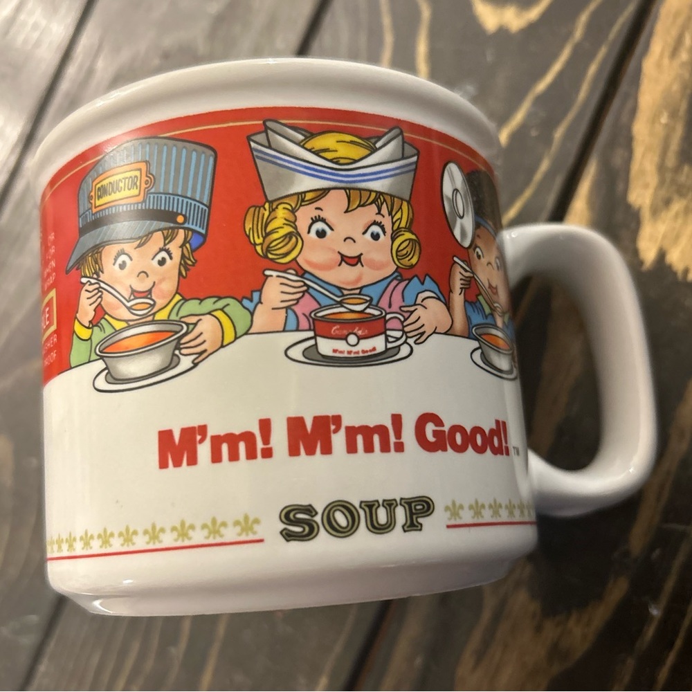 1993 Vintage Campbell's Soup Mug / Coffee Cup Mm! Mm! Good! by Westwood